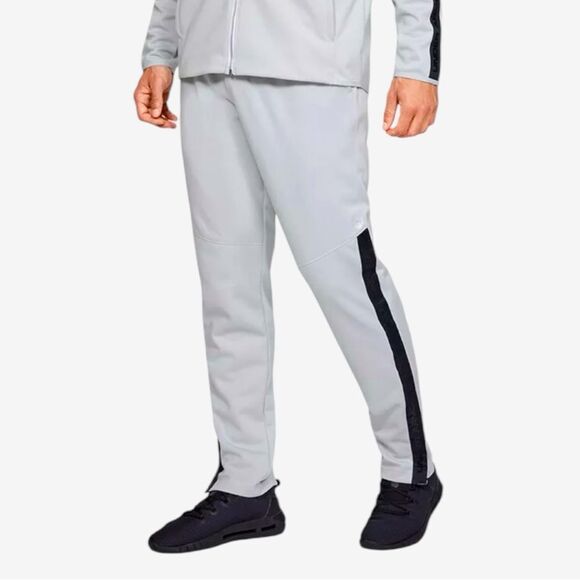 Sz 3XL Under Armour Recovery Knit Warm-Up Pants Halo Grey $110 MSRP NWT - Picture 1 of 12